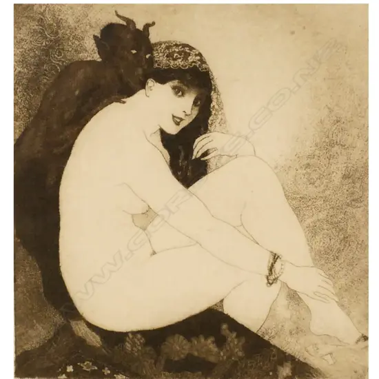 Norman Alfred William Lindsay (Aust. 1879-1969)