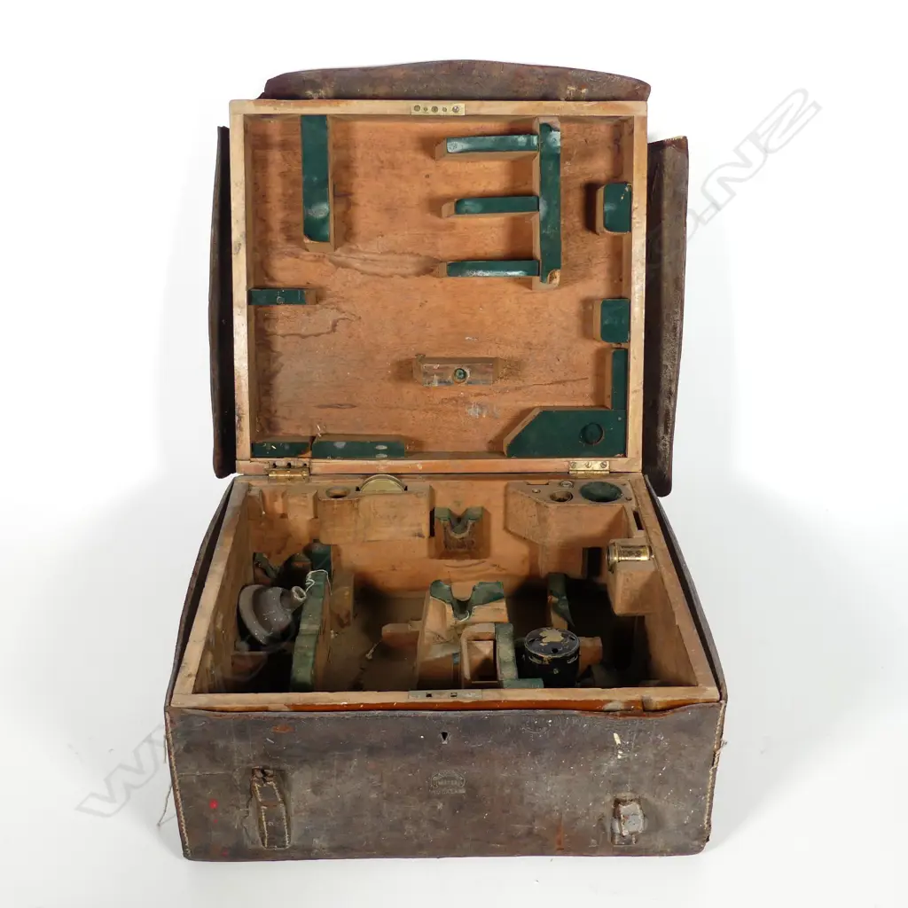 Victorian brass theodolite by Troughton & Simms London Image 1++