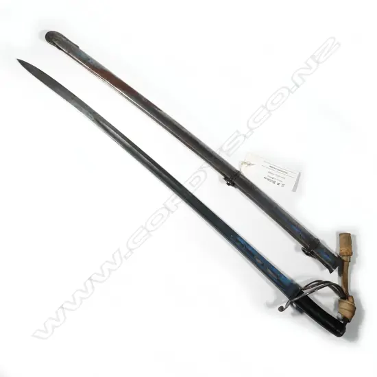 A British 1853 pattern cavalry troopers sabre