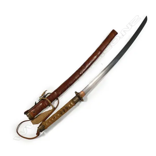 A Japanese WWII shin guntō sword