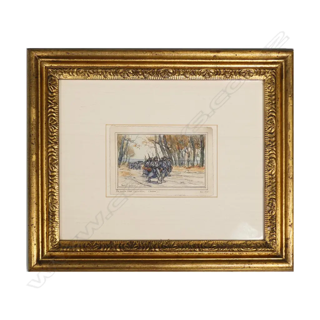 Military sketch by Franck Dupuy Image 1++