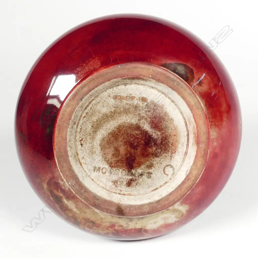 A William Moorcroft flambe vase Image 1++