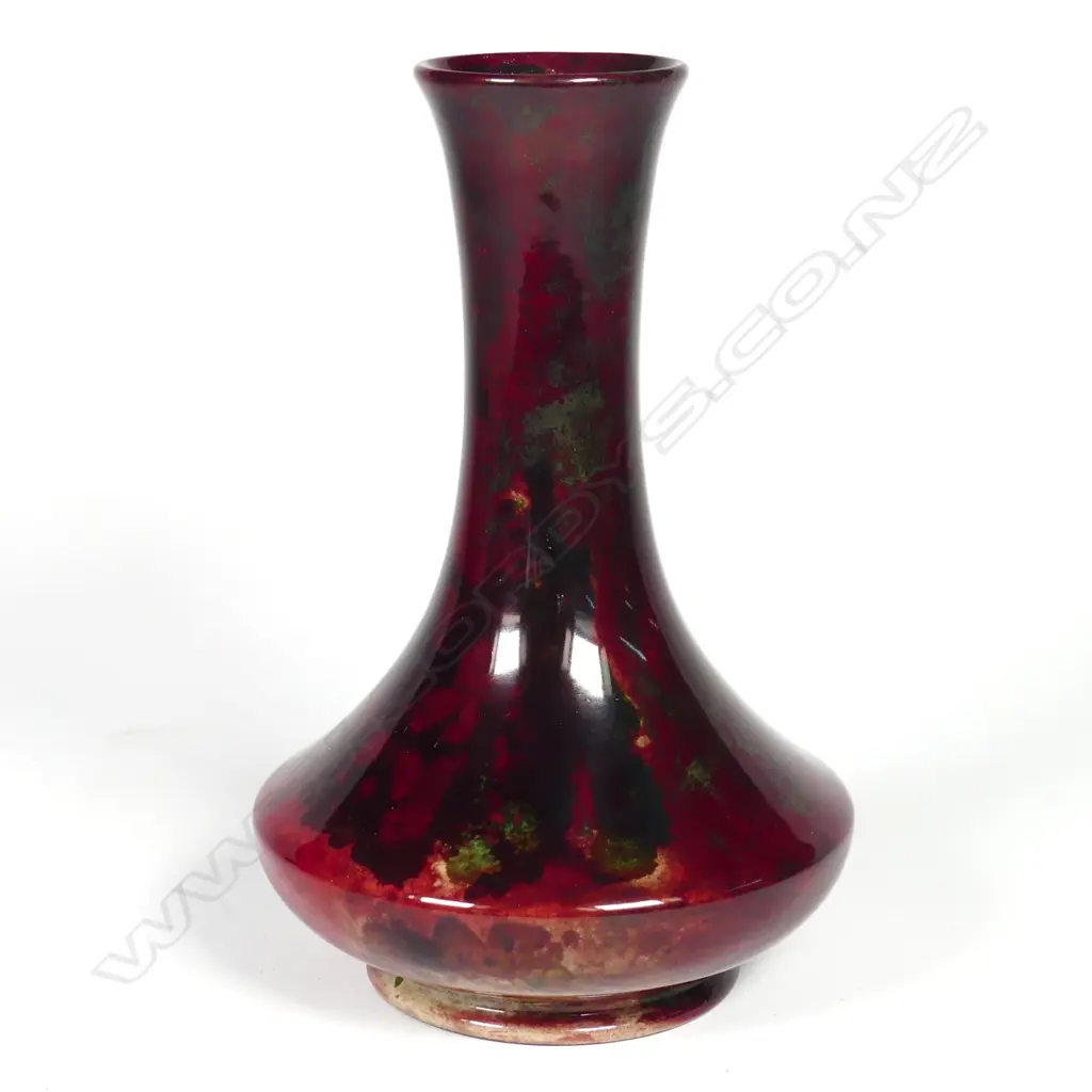 A William Moorcroft flambe vase Image 1++