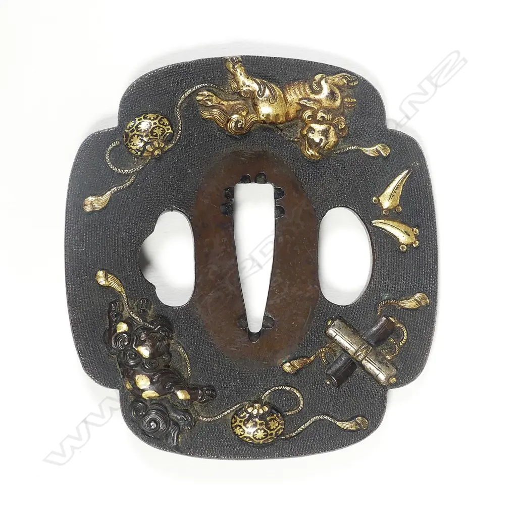 A Japanese tsuba Image 1++