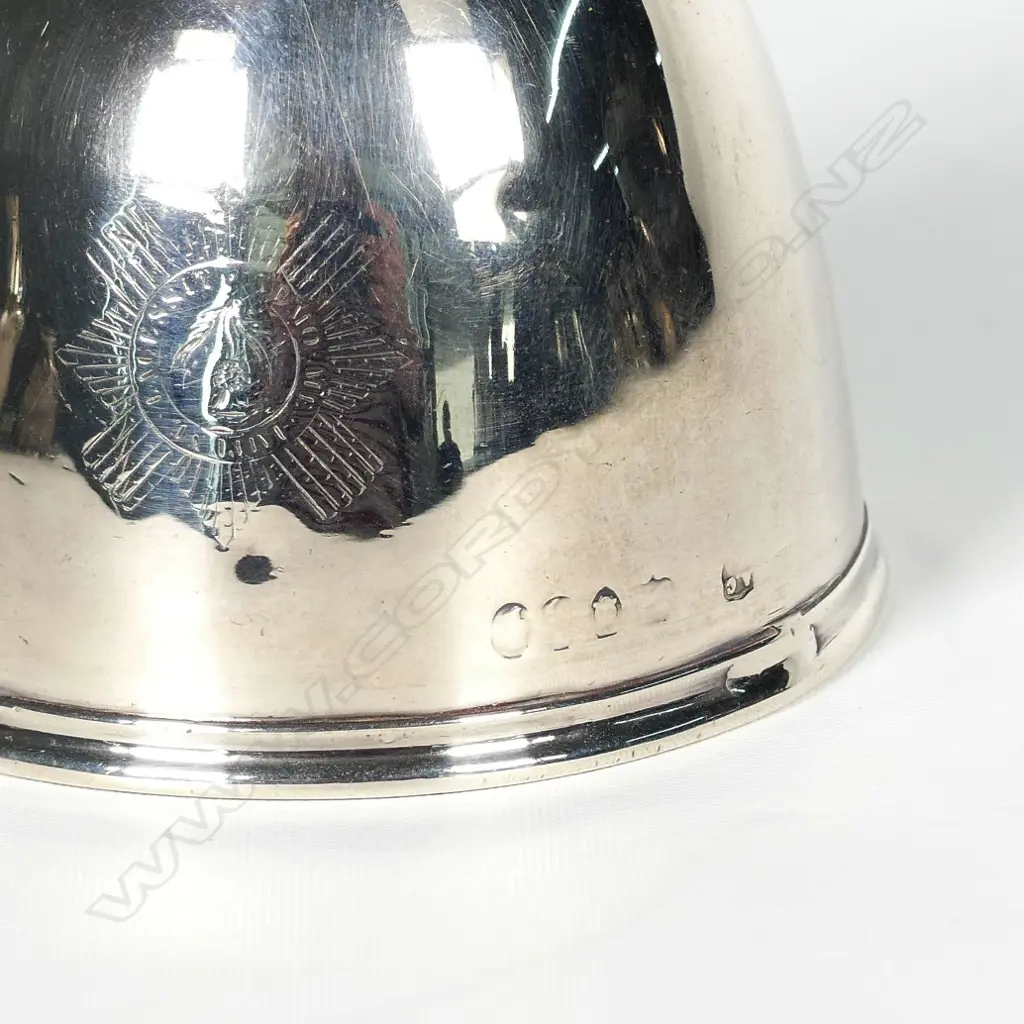 A Victorian silver wine funnel Image 1++