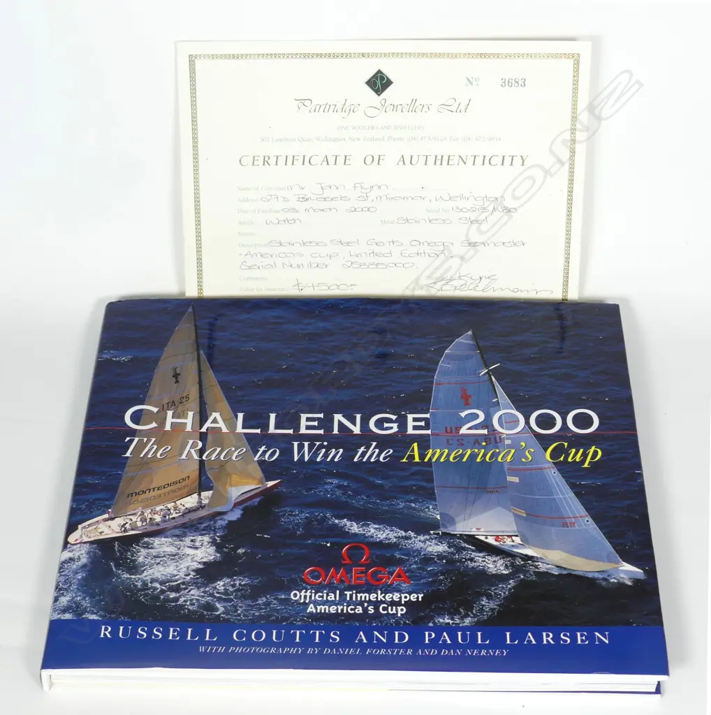 A gent’s Omega 'America's Cup'  Seamaster (Professional Diver) limited edition wristwatch Image 1++