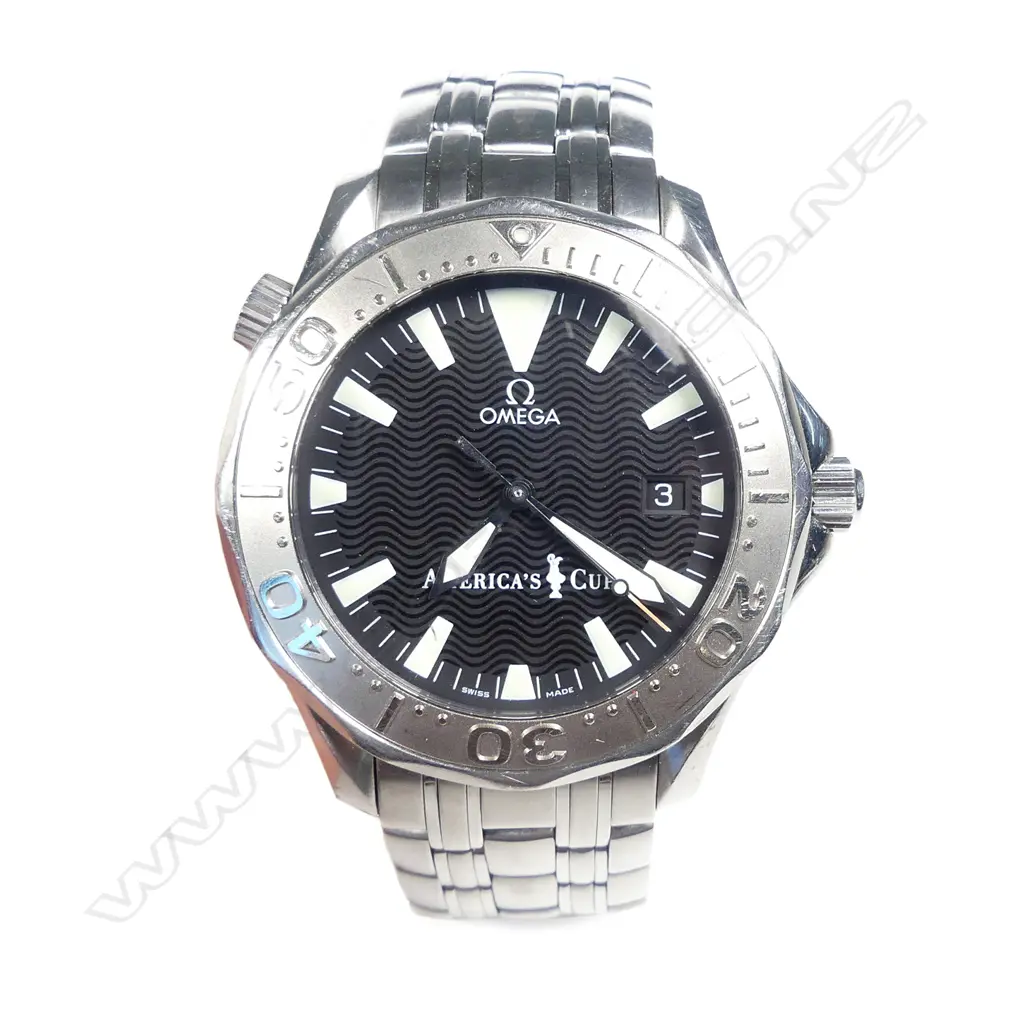 A gent’s Omega 'America's Cup'  Seamaster (Professional Diver) limited edition wristwatch Image 1++