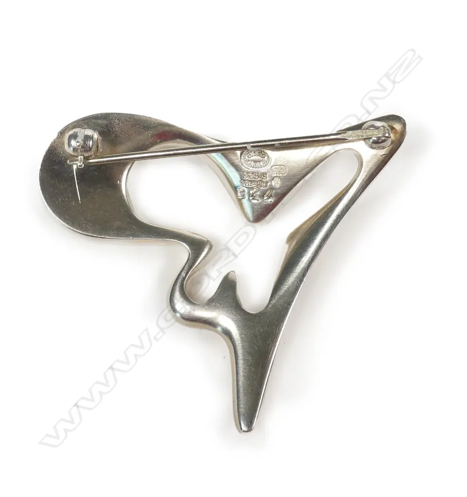 A Georg Jensen silver brooch Image 1++