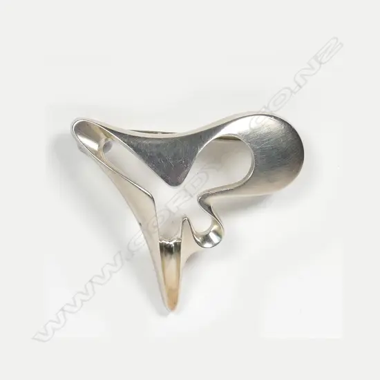 A Georg Jensen silver brooch