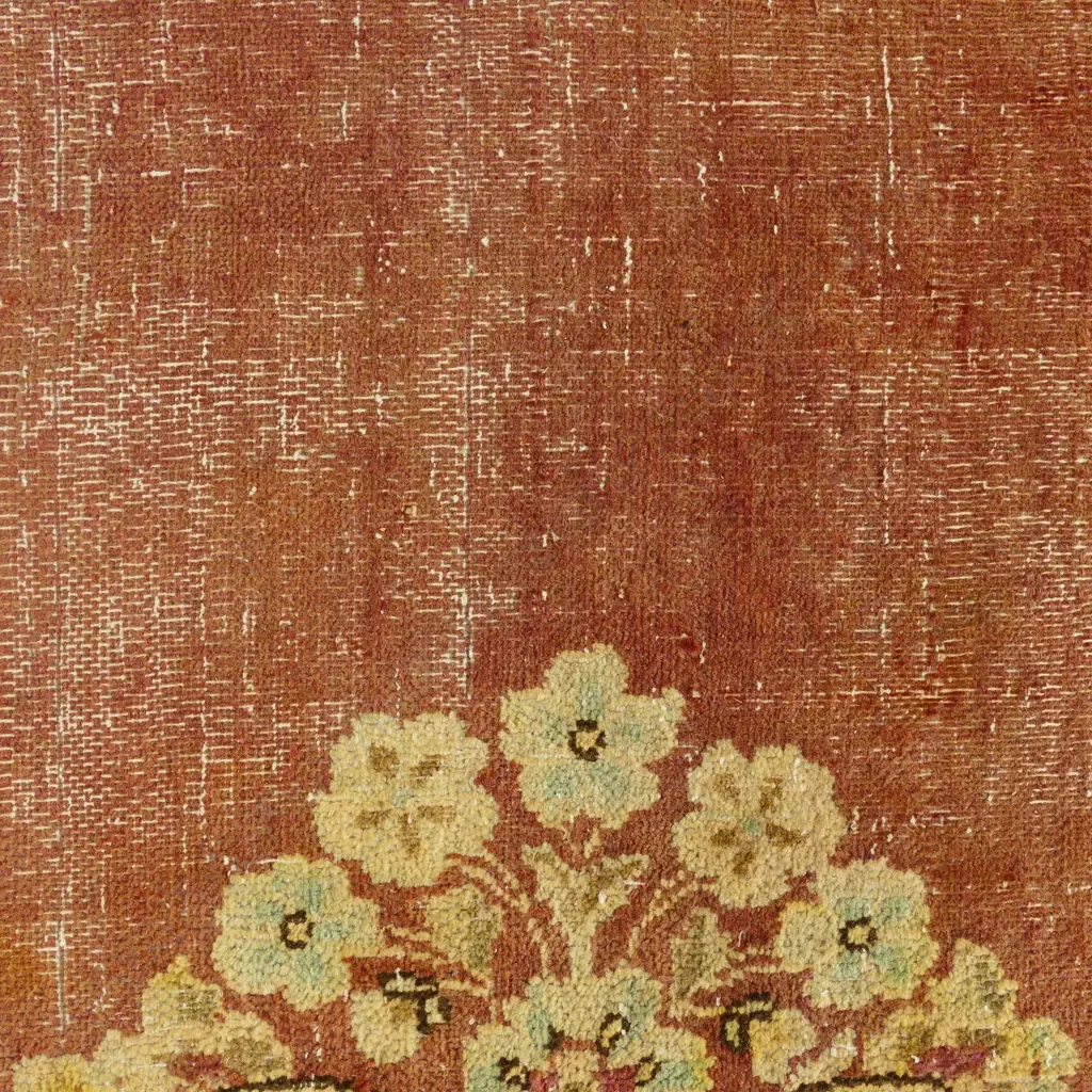 A large antique Persian Kerman hand knotted carpet Image 1++