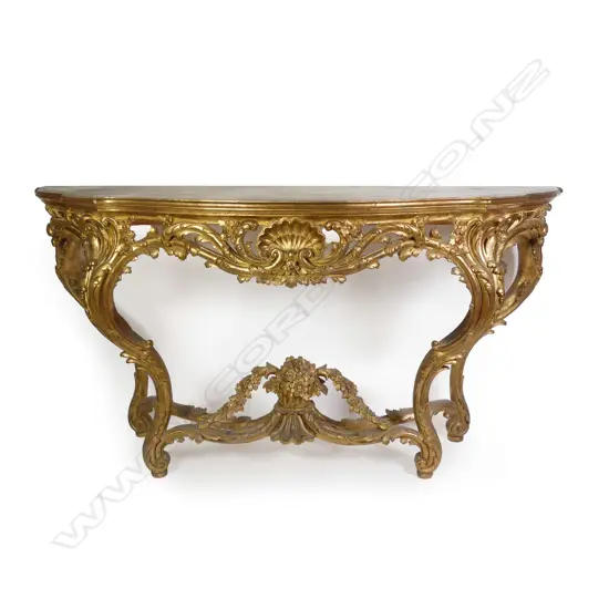 A French style console table