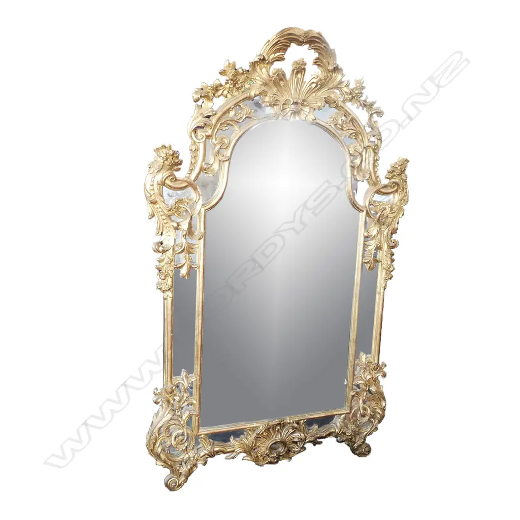 A French style panel mirror Image 1++