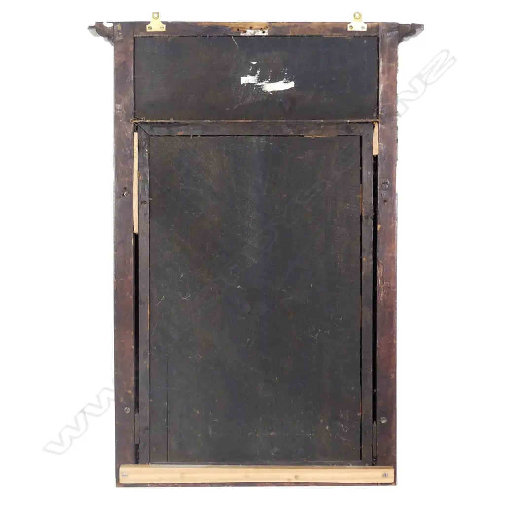 A George III Sheraton small wall mirror Image 1++