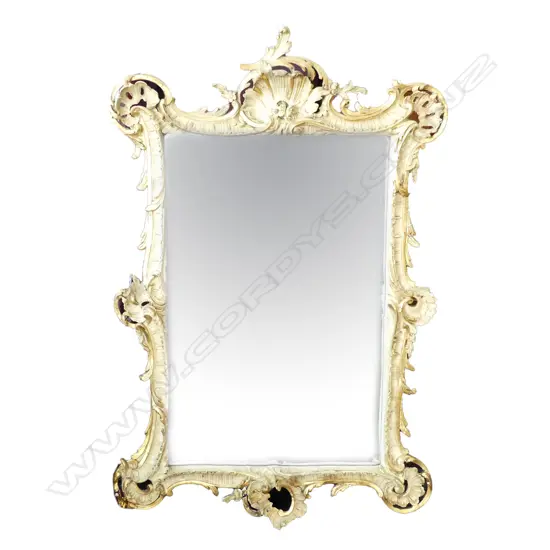 A 19thC gilt framed mirror