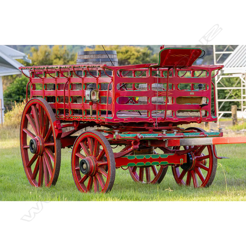 1896 May Brothers (Luton UK) Lion Brewer dray, Image 1++