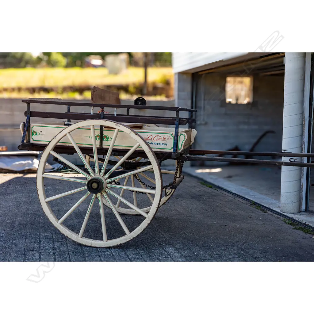 1907 TC Marshall (Paeroa NZ) Tipping Spring cart, Image 1++