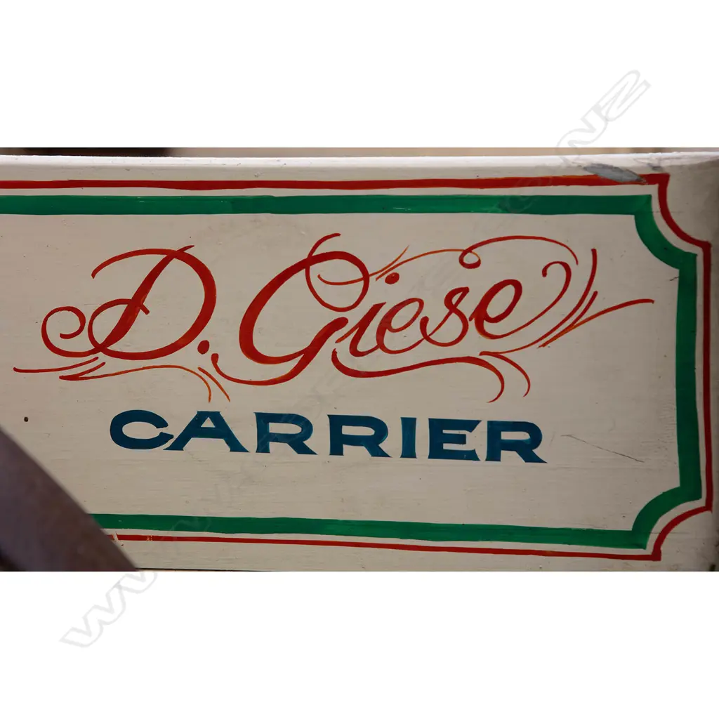 1907 TC Marshall (Paeroa NZ) Tipping Spring cart, Image 1++