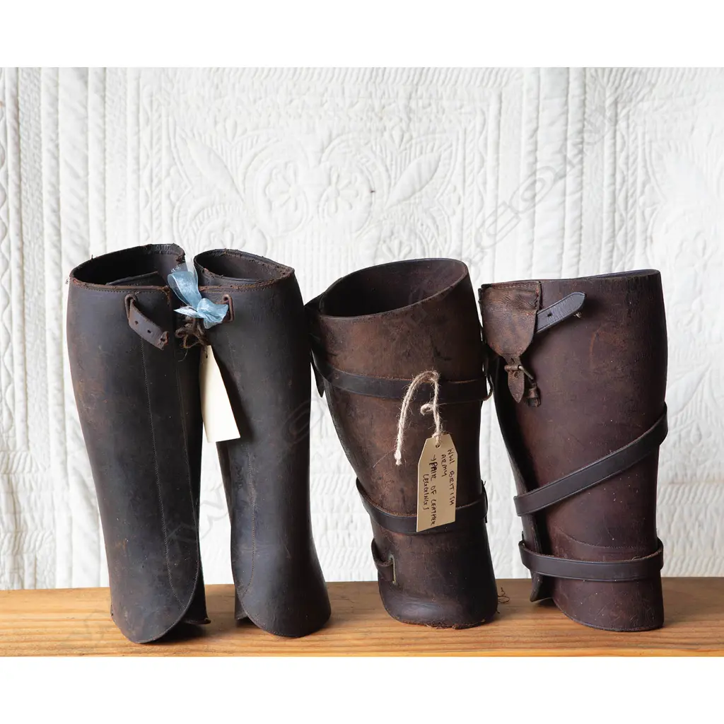 Two pairs Light horse gaiters, Image 1++