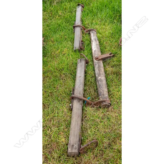 Steel and wooden Trees,