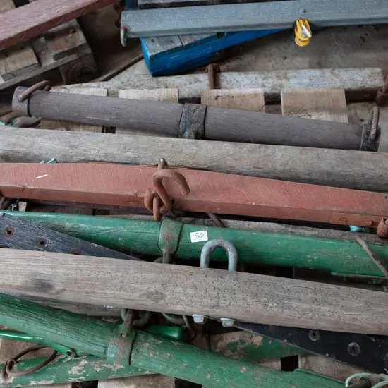 Steel and wooden Trees,