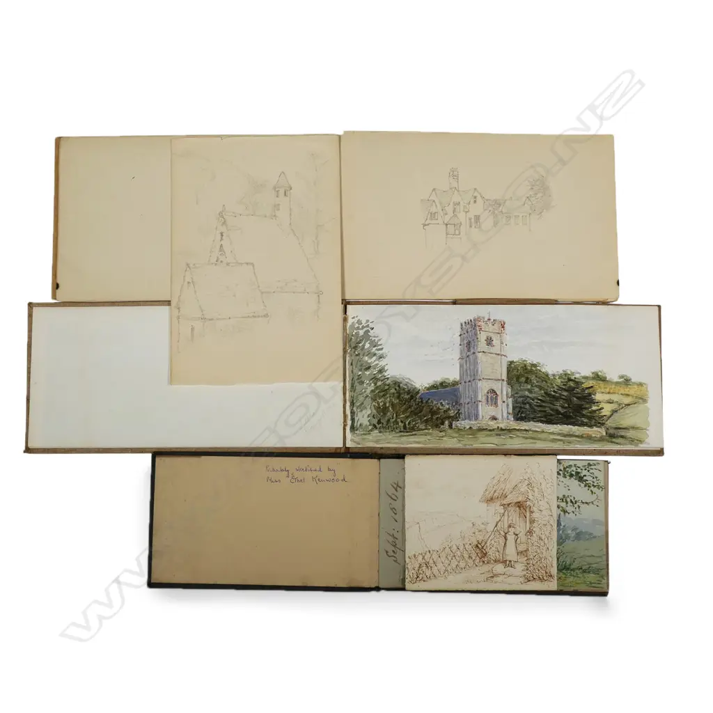 1896 decorated leather bound hand illustrated and written book 'Ye Olde Alphabet of Shrewsbury', Image 1++