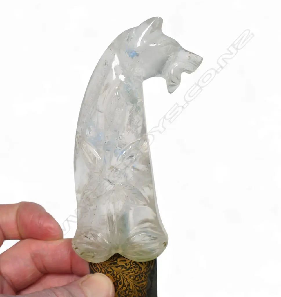 Indo-Persian Damascus dagger, Image 1++