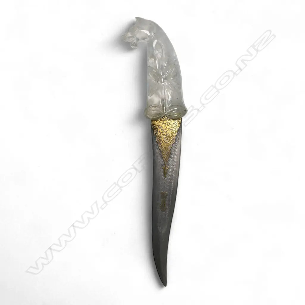 Indo-Persian Damascus dagger, Image 1++