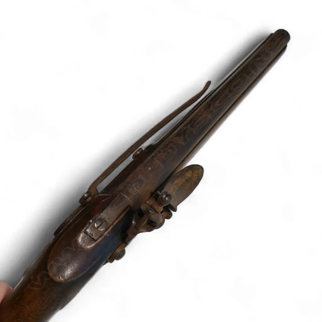 An early 19thC 'Tower' sea service naval flintlock belt pistol, Image 1++