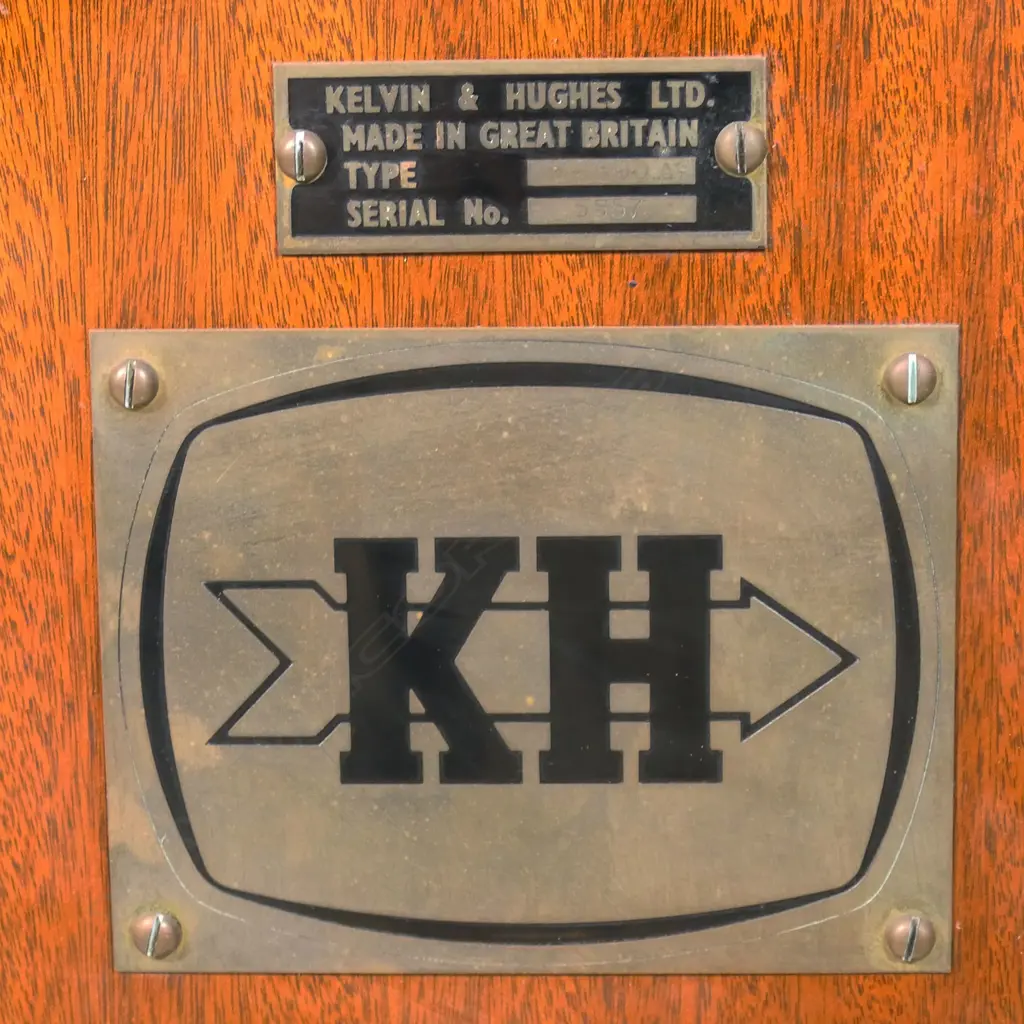 Antique 38" Kelvin Hughes binnacle compass, Image 1++