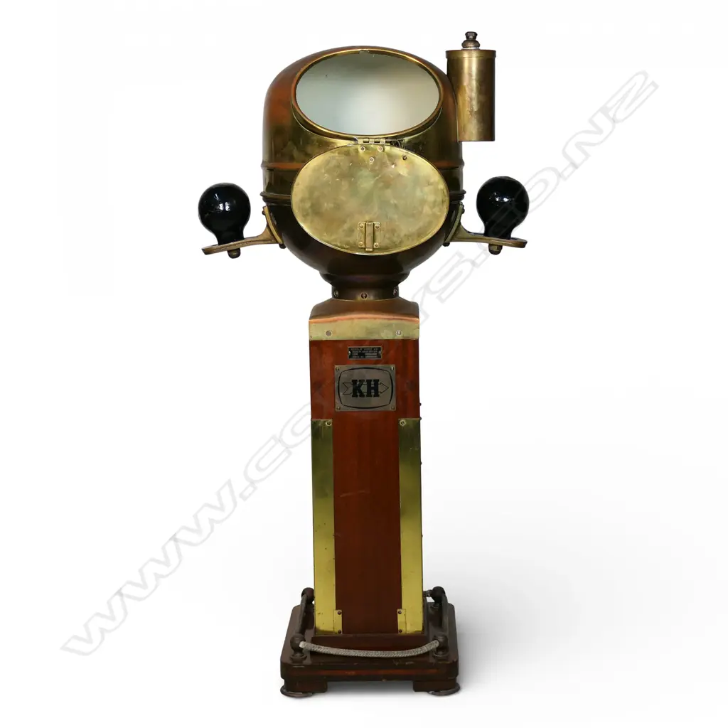 Antique 38" Kelvin Hughes binnacle compass, Image 1++