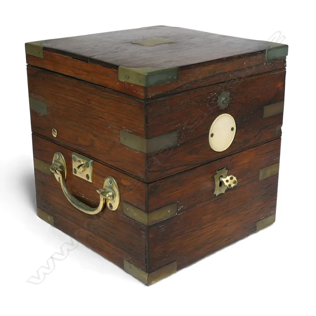 A Victorian c.1890 marine chronometer by J Bruce and Sons Image 1++