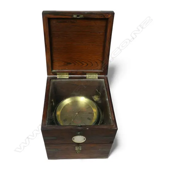 A Victorian c.1890 marine chronometer by J Bruce and Sons