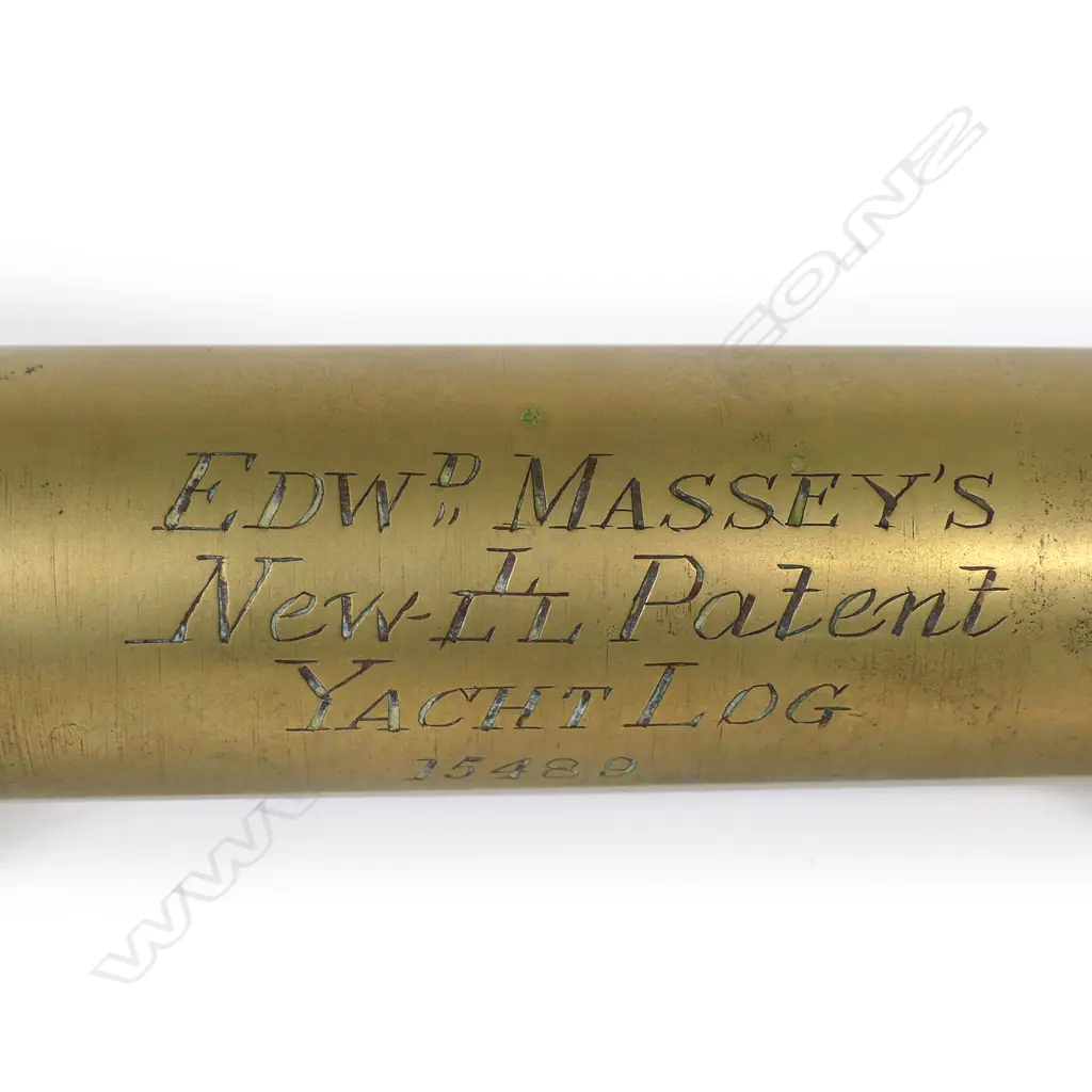 A late Victorian ship's log by Edward Massey, Image 1++