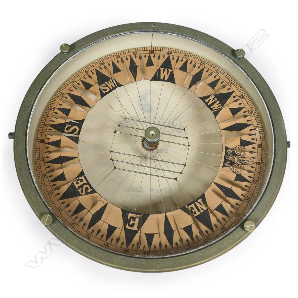 A late 19thC dry card compass by Lord Kelvin of Glasgow, Image 1++