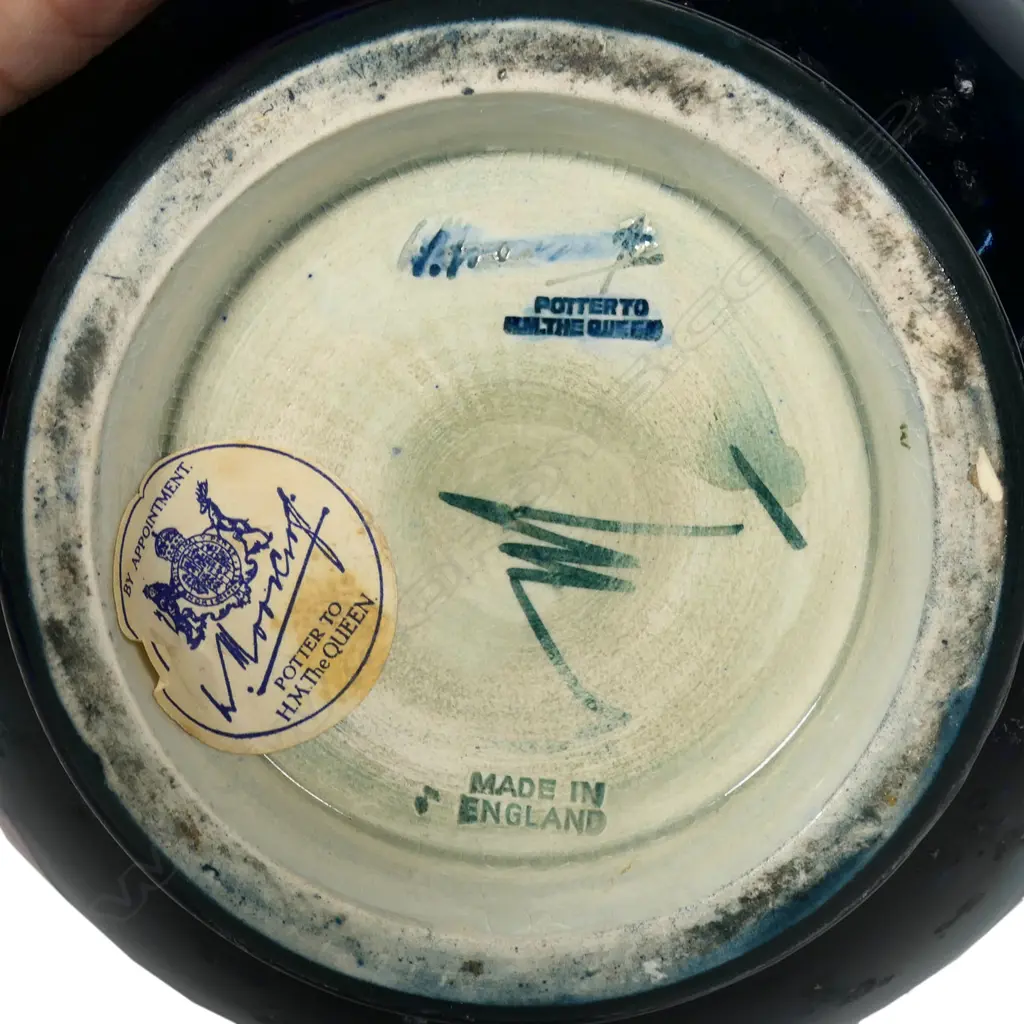 A large Walter Moorcroft dahlia decorated large vase, Image 1++