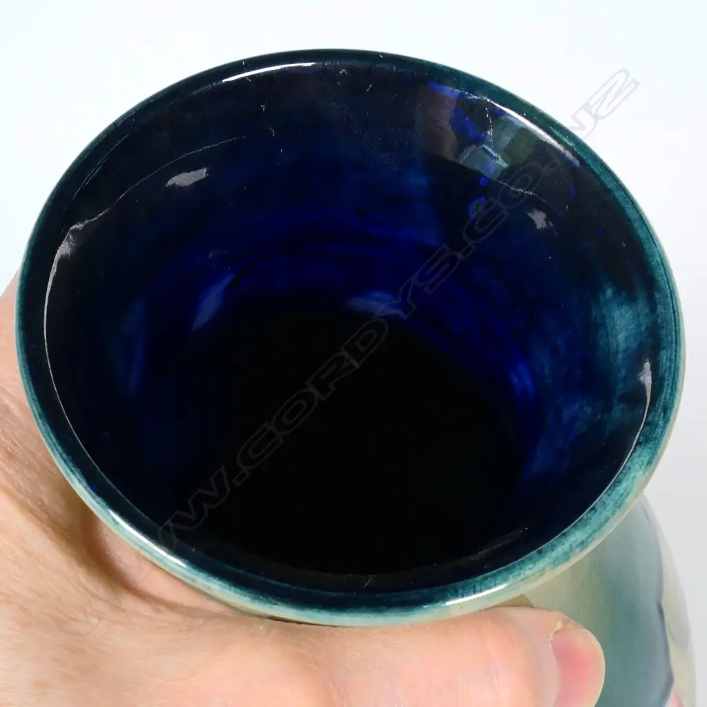 A large Walter Moorcroft dahlia decorated large vase, Image 1++