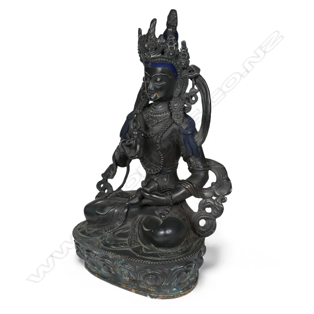 A 19thC Tibetan Vajra Sattva figure, Image 1++