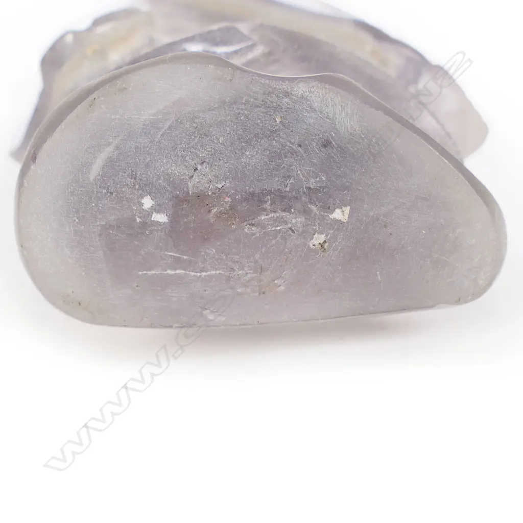 A 19thC rock crystal figure of Guanyin, Image 1++