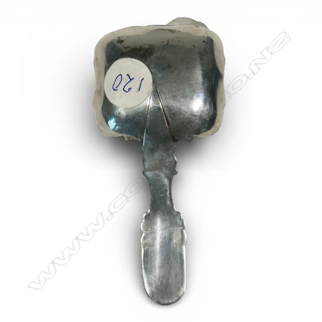 A George IV silver caddy spoon, Image 1++