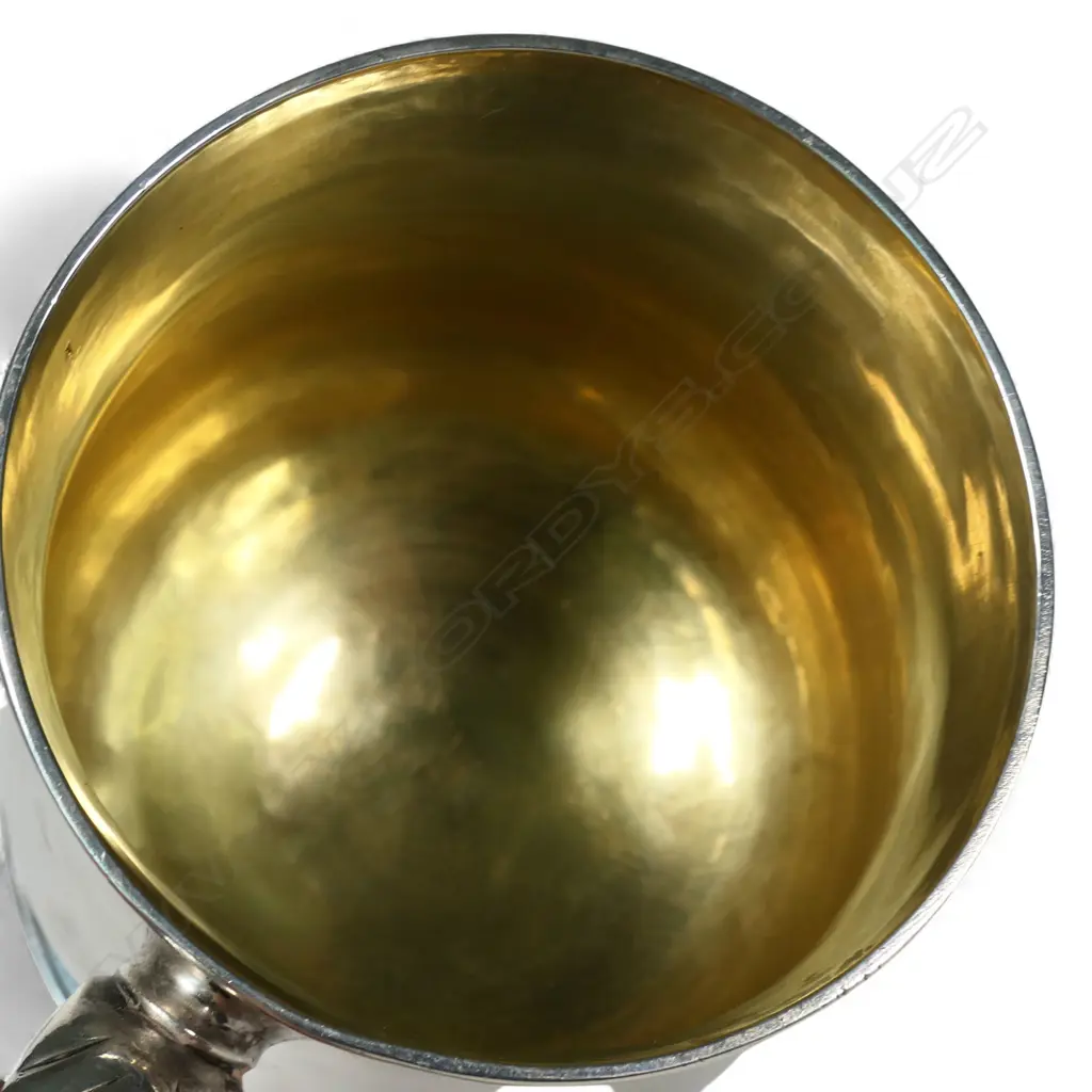 George III silver baluster mug, Image 1++