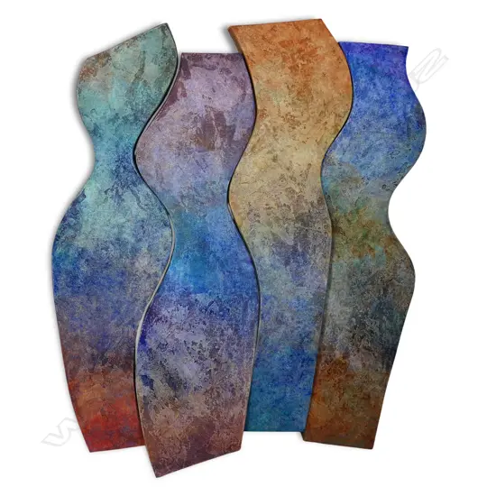 Patterson Parkin (NZ 1948-) '3D Abstract',