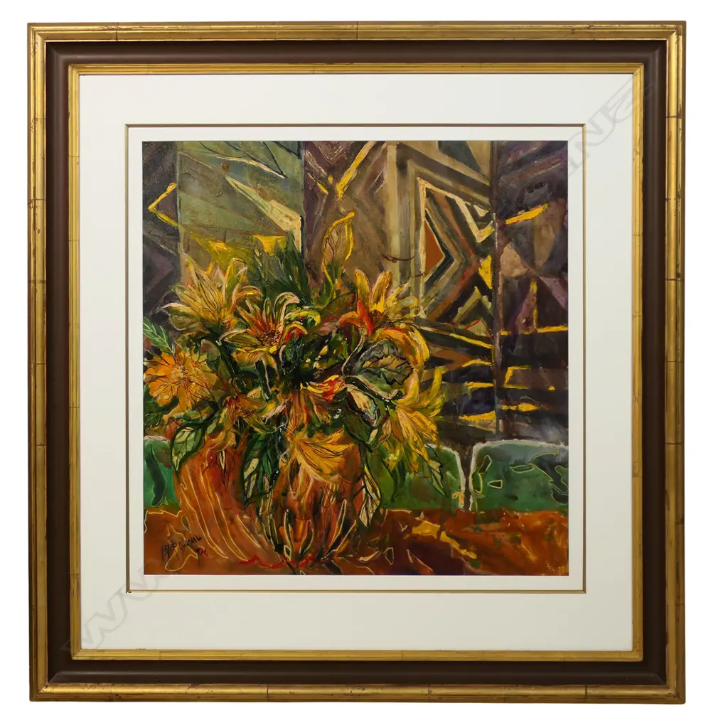 Peter O'Hagan (NZ 1942-2013), 'A Present from Coco and Flowers by Valentine, at Horst P. Horst's House, Oyster Bay, New York', Image 1++