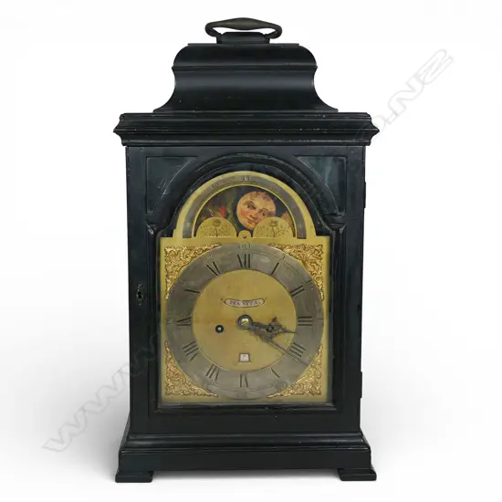 A George II bracket clock,