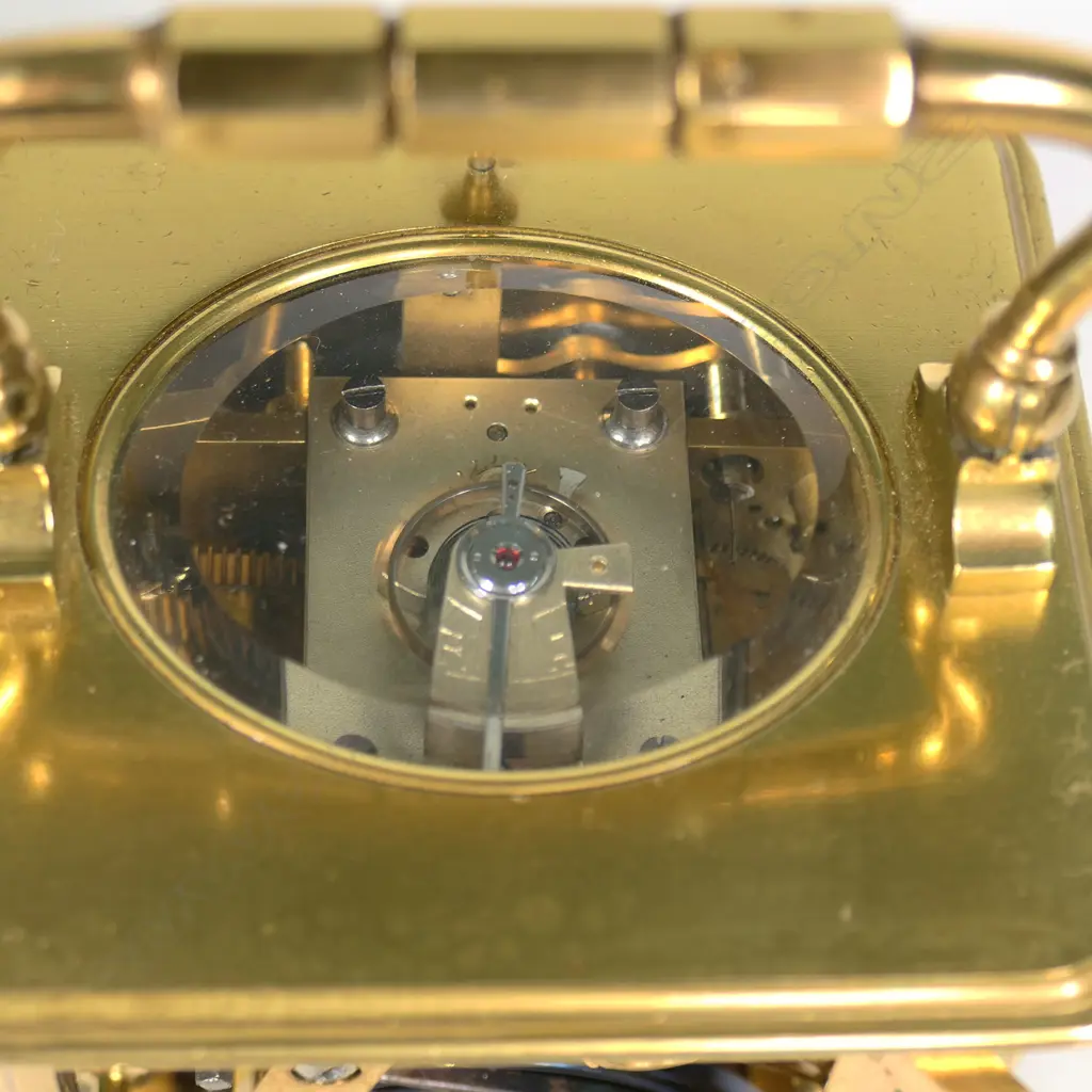 A 19thC French grande sonnerie carriage clock, Image 1++