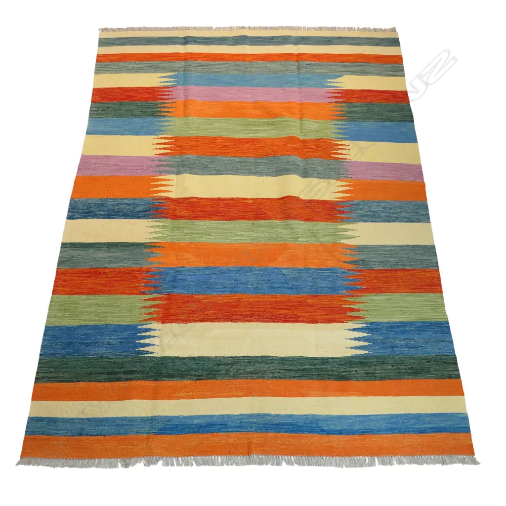 A handwoven kilim rug, Image 1++