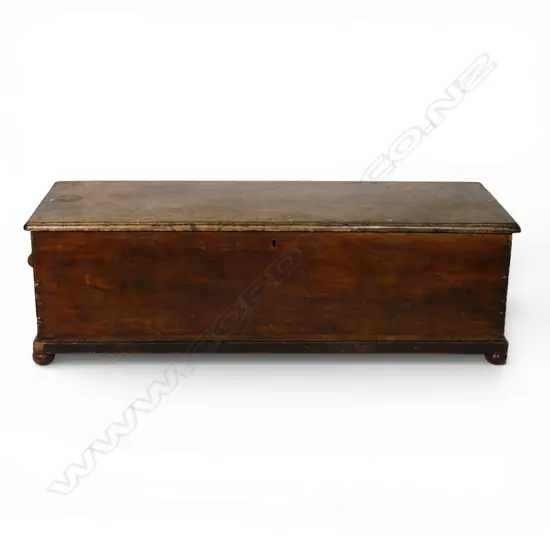An 18thC French fruit wood gun box,