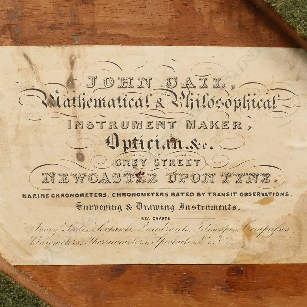 A Victorian brass folding arm vernier protractor, Image 1++