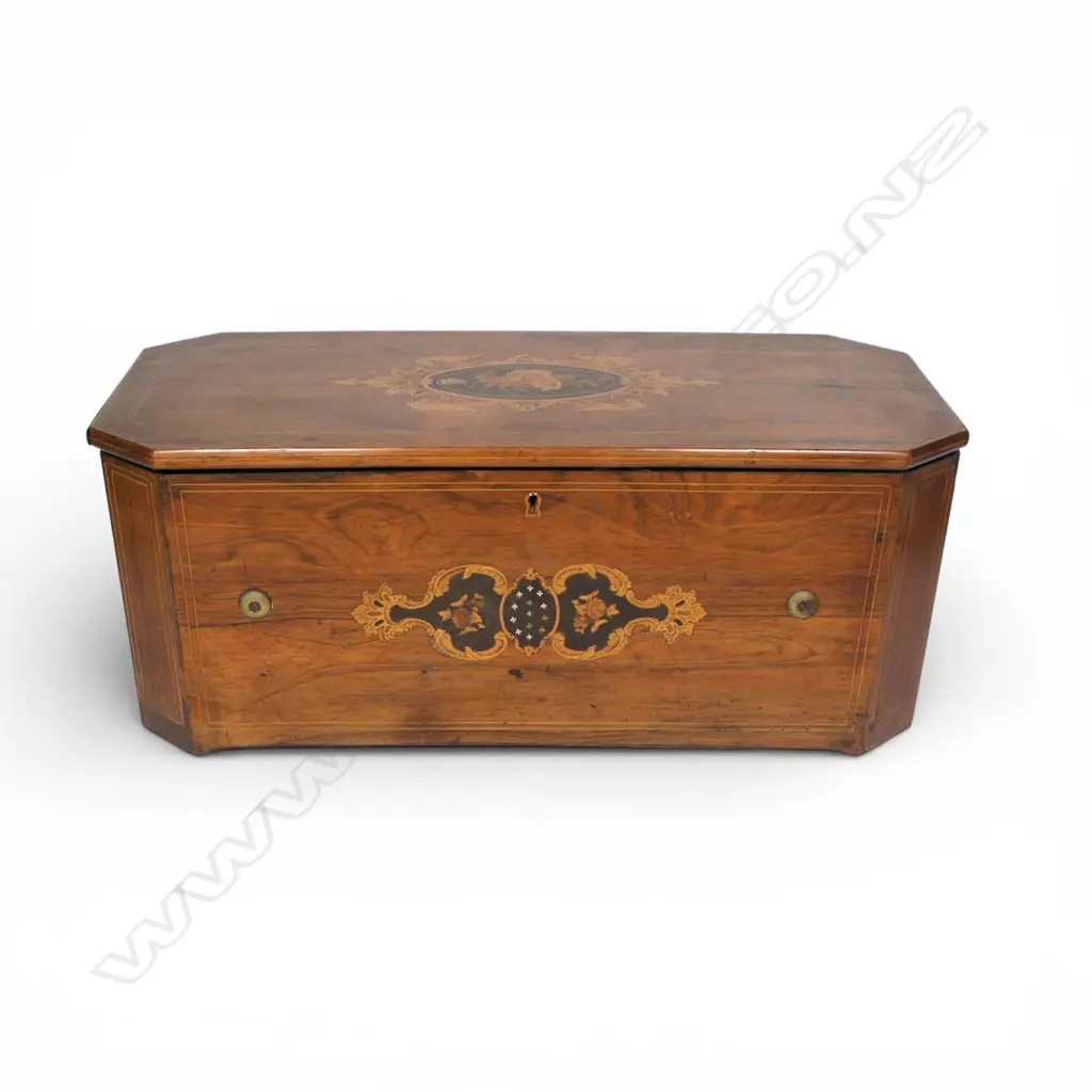 19thC Nicole Frères Swiss cylinder large music box, Image 1++