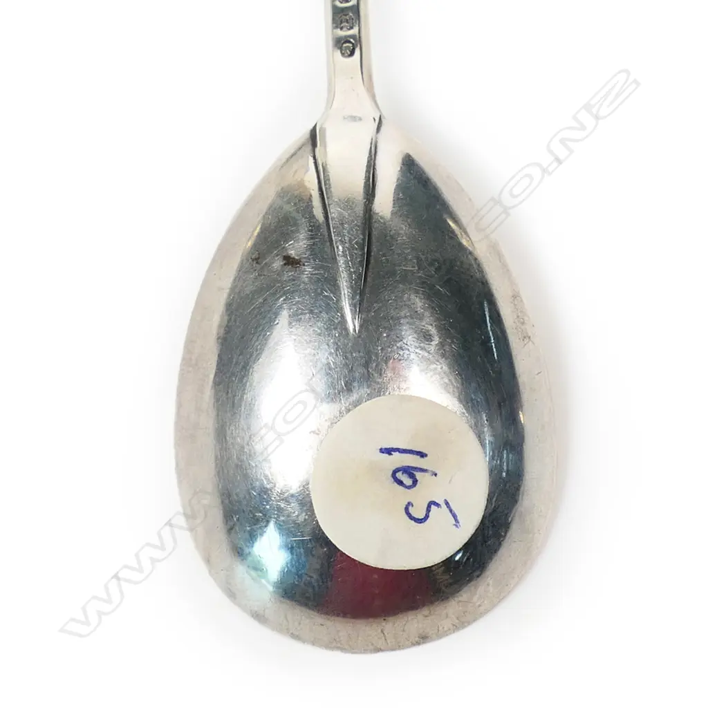 A Victorian silver apostle caddy spoon, Image 1++