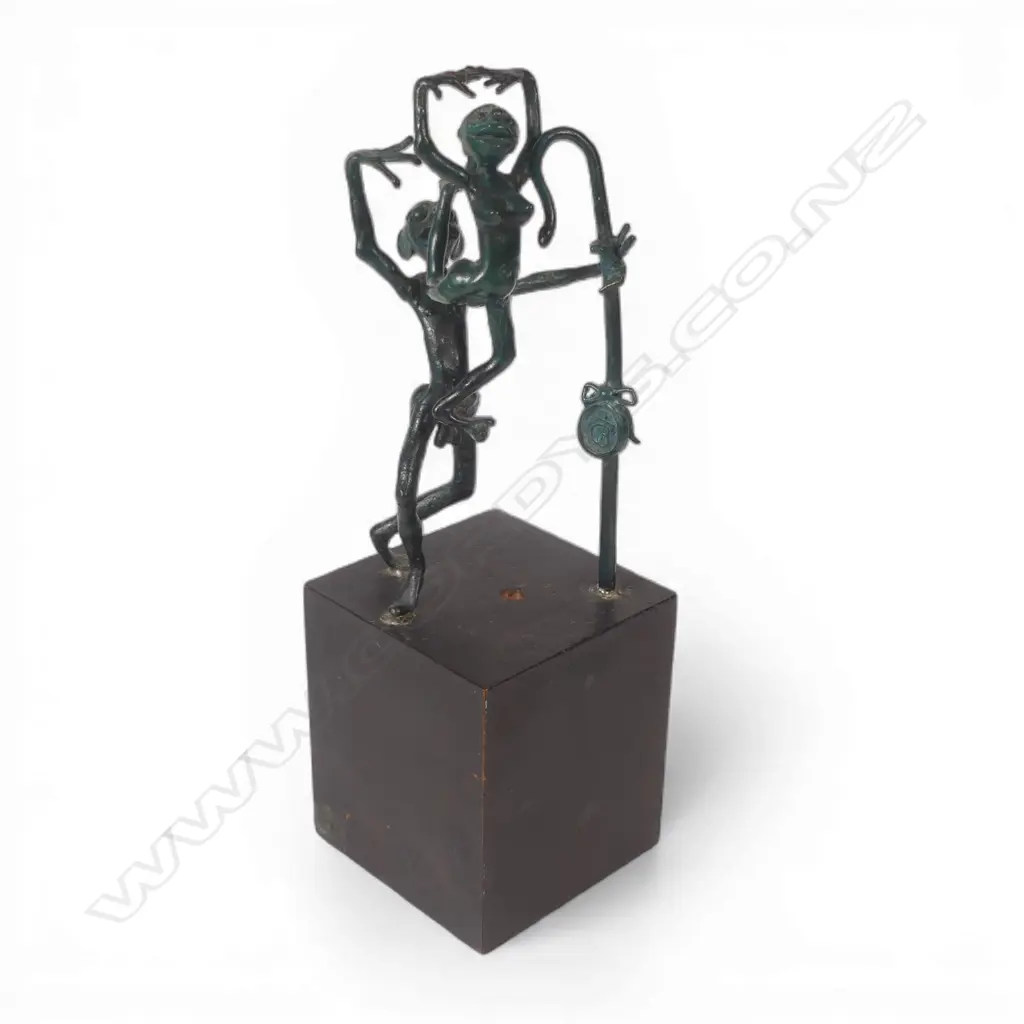 Paul Beadle (1917 – 1992) fine sculpture 'Nymph & Shepherd', Image 1++